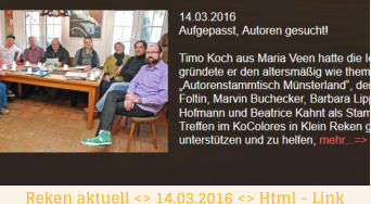Reken aktuell <> 14.03.2016 <> Html - Link